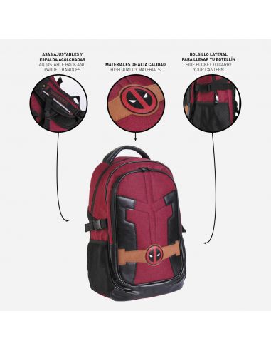 Mochila casual Deadpool 47 cm - Marvel