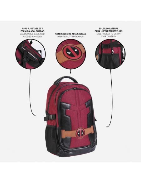 Mochila casual Deadpool 47 cm - Marvel