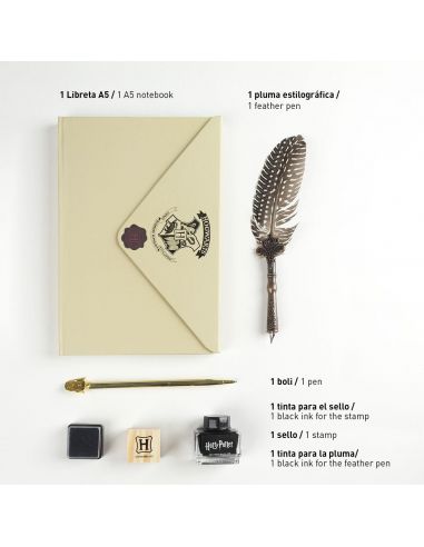 Pack regalo Harry Potter caligrafía - Harry Potter