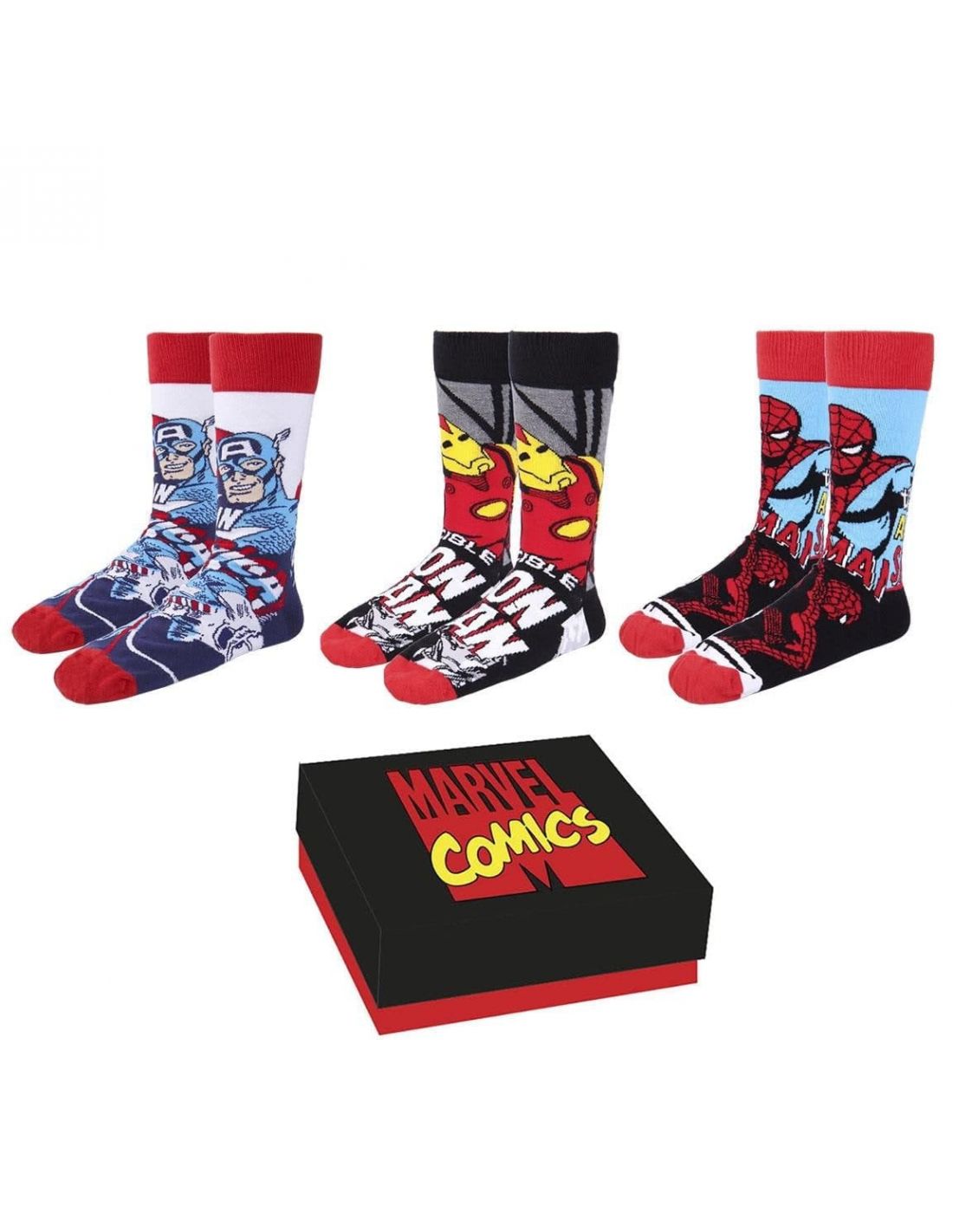 corto corrupción especificación Pack calcetines Los Vengadores - Marvel