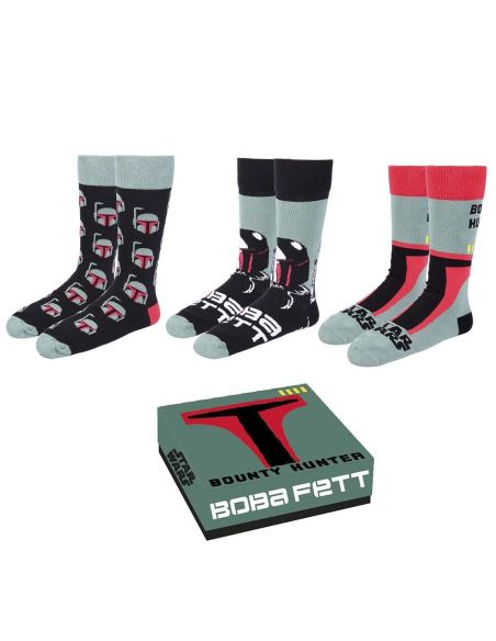 Pack calcetines Boba Fett - Star Wars