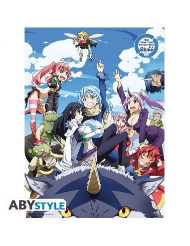Póster Aquella vez que me convertí en Slime "Group" - Aquella vez que me convertí en Slime