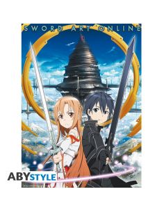 Póster Sword Art Online "Kirito y Asuna" - Sword Art Online