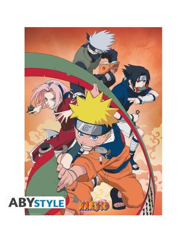 Póster Naruto "Group 3" - Naruto Shippuden