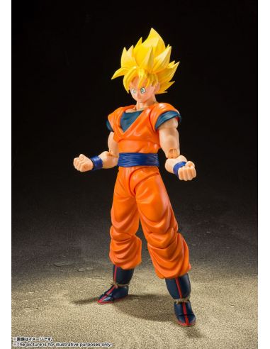 Figura Son Goku Super Saiyan 14 cm - SH Figuarts- Dragon Ball