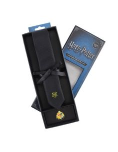 Corbata Deluxe Hogwarts con Pin - Harry Potter