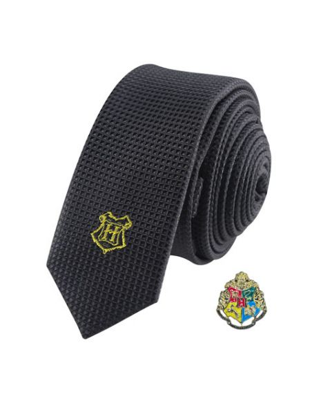 Corbata Deluxe Hogwarts con Pin - Harry Potter