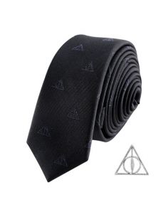 Corbata Deluxe las Reliquias de la Muerte con Pin - Harry Potter 2