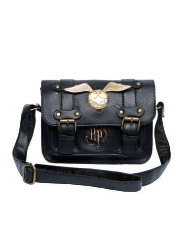 Bolso Satchel Harry Potter Snitch Dorada - Harry Potter