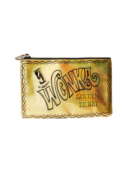 Neceser Ticket Dorado - Charlie y la Fabrica de Chocolate