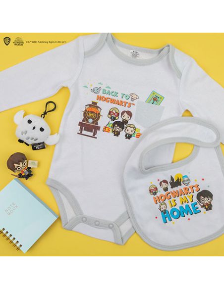 Body y Babero Harry Potter "Hogwarts is my Home" - Harry Potter