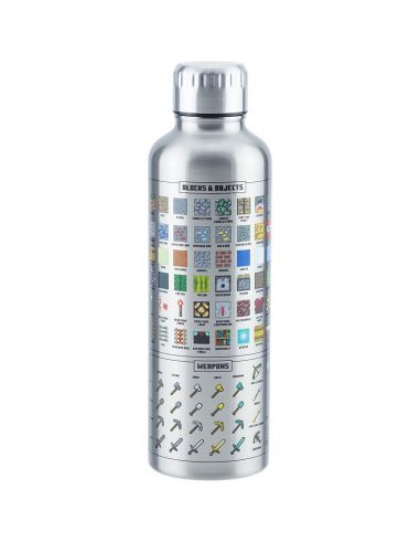 Botella Minecraft Acero