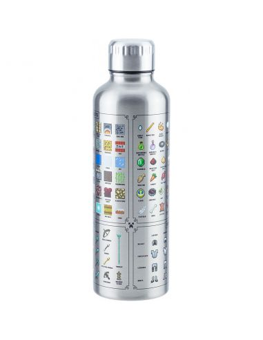 Botella Minecraft Acero