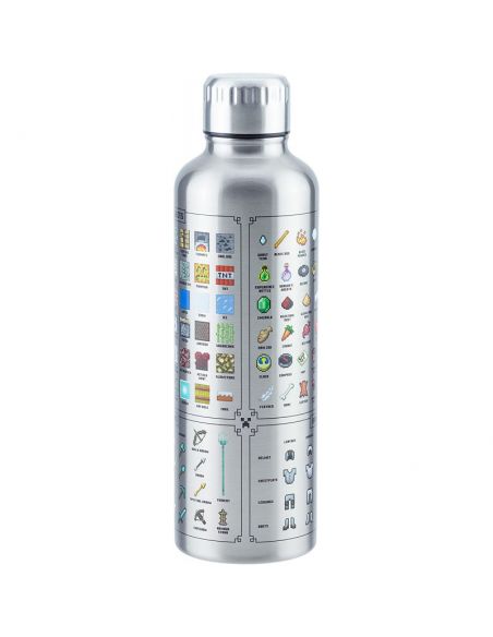 Botella Minecraft Acero