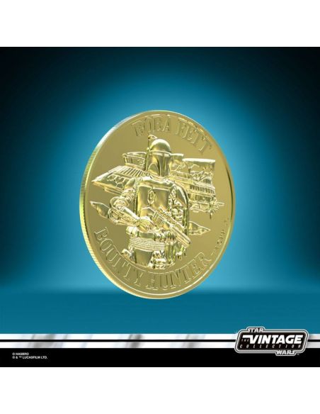 Figura Boba Fett Star Wars Vintage - Incluye moneda - Star Wars