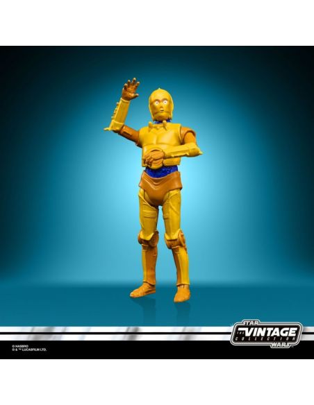 Figura C3-PO Star Wars Vintage - Incluye moneda - Star Wars