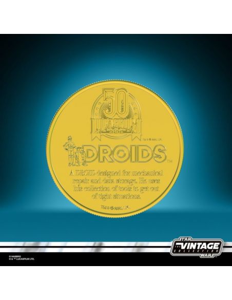Figura R2-D2 Star Wars Vintage - Incluye moneda - Star Wars