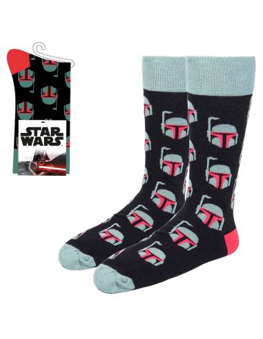Calcetines Boba Fett casco - The Mandalorian - Star Wars