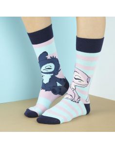 Calcetines Stitch y Ángel - Disney 2