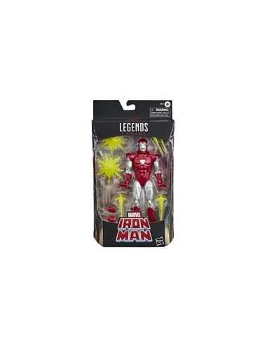 Figura Iron Man Silver Centurion 19 cm Marvel Legends - Marvel