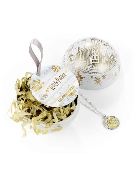Bola de Navidad Yule Ball con Collar Hogwarts - Harry Potter
