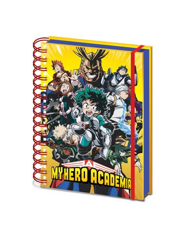 Libreta My Hero Academia espiral - My Hero Academia