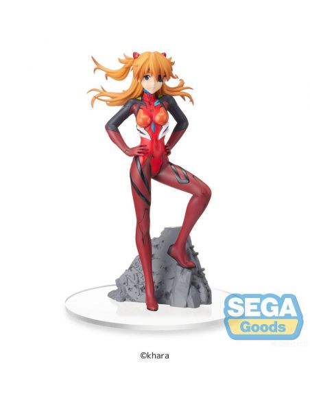 Figura Evangelion: 3.0+1.0 Thrice Upon a Time Estatua PVC SPM Vignetteum Asuka Shikinami Langley 23 cm - Evangelion