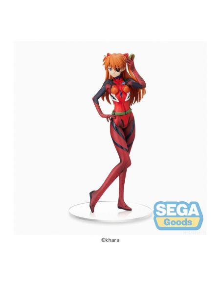 Figura Evangelion: 3.0+1.0 Thrice Upon a Time Estatua PVC SPM Asuka Shikinami Langley 23 cm - Evangelion