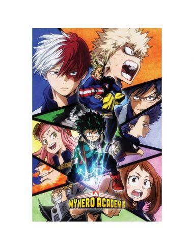 Póster My Hero Academia "Mosaico" - My Hero Academia