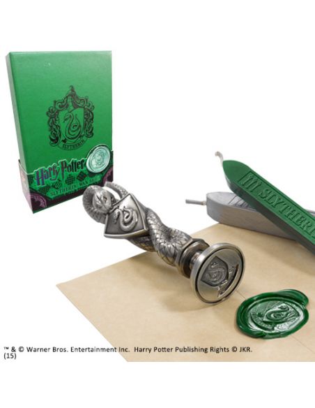 Sello de Lacre escudo Slytherin - Harry Potter