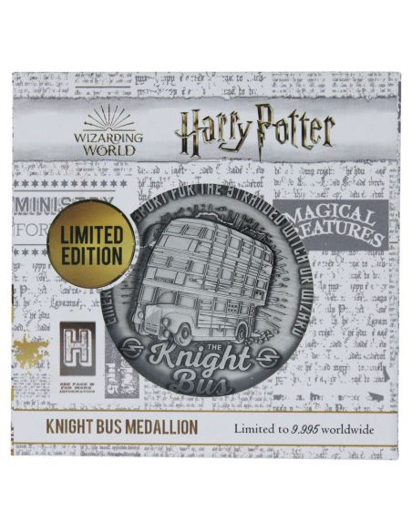 Medallón Autobús Noctámbulo - Edición Limitada - Harry Potter