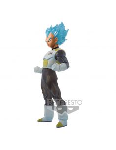 Figura Clearise Super Saiyan God Super Saiyan Vegeta 19 cm - Dragon Ball 2