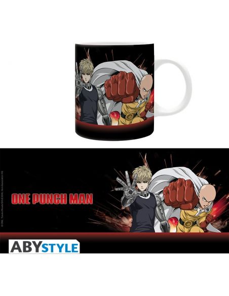 Taza Saitama & Genos 320 ml - One Punch Man