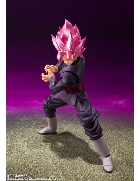 Figura Goku Black Super Saiyan Rose 14 cm - S.H. Figuarts - Dragon Ball