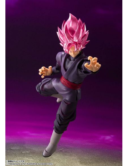 Figura Goku Black Super Saiyan Rose 14 cm - S.H. Figuarts - Dragon Ball