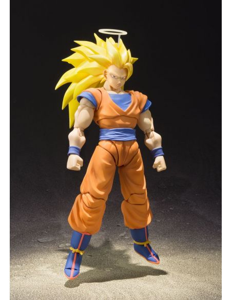 Figura SSJ 3 Son Goku 16 cm - S.H. Figuarts - Dragon Ball