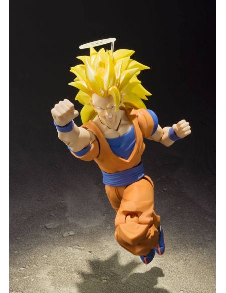 Figura SSJ 3 Son Goku 16 cm - S.H. Figuarts - Dragon Ball