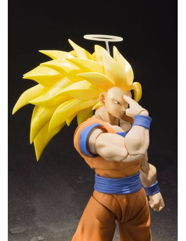 Figura SSJ 3 Son Goku 16 cm - S.H. Figuarts - Dragon Ball