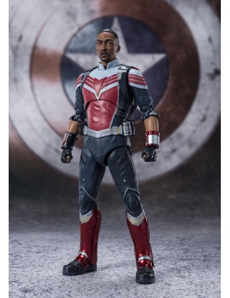 Figura Falcon 15 cm - The Falcon and the Winter Soldier - S.H. Figuarts - Marvel