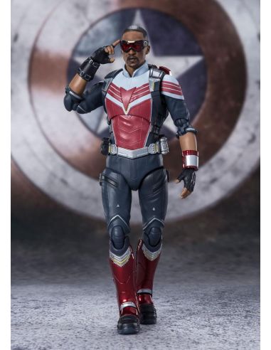 Figura Falcon 15 cm - The Falcon and the Winter Soldier - S.H. Figuarts - Marvel