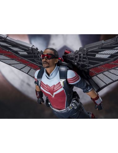 Figura Falcon 15 cm - The Falcon and the Winter Soldier - S.H. Figuarts - Marvel
