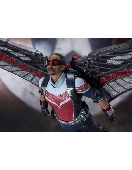 Figura Falcon 15 cm - The Falcon and the Winter Soldier - S.H. Figuarts - Marvel