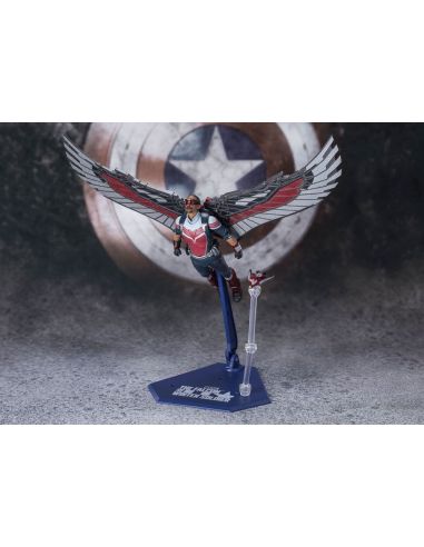 Figura Falcon 15 cm - The Falcon and the Winter Soldier - S.H. Figuarts - Marvel