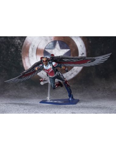 Figura Falcon 15 cm - The Falcon and the Winter Soldier - S.H. Figuarts - Marvel