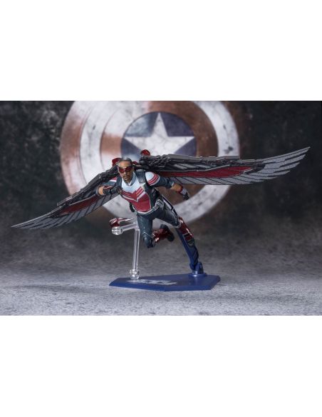 Figura Falcon 15 cm - The Falcon and the Winter Soldier - S.H. Figuarts - Marvel