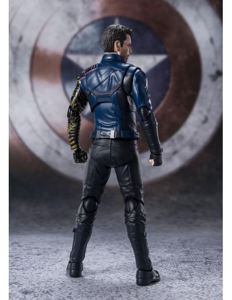 Figura Bucky Barnes 15 cm - The Falcon and the Winter Soldier - S.H. Figuarts - Marvel