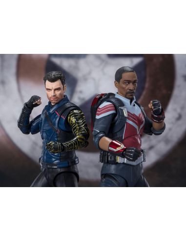 Figura Bucky Barnes 15 cm - The Falcon and the Winter Soldier - S.H. Figuarts - Marvel
