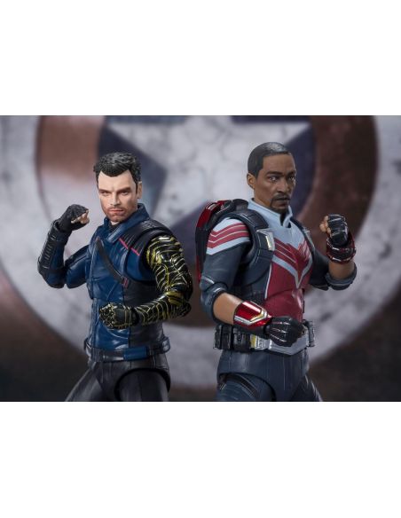 Figura Bucky Barnes 15 cm - The Falcon and the Winter Soldier - S.H. Figuarts - Marvel