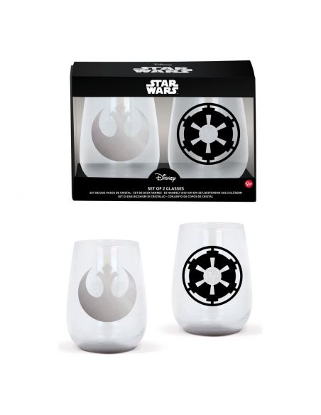 Pack 2 Vasos Star Wars Logos