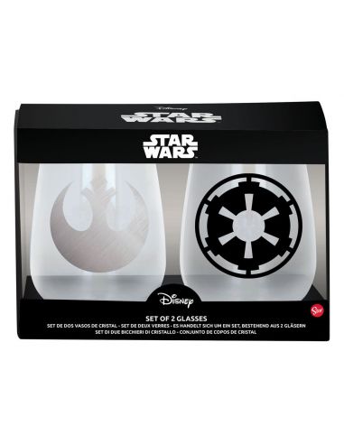 Pack 2 Vasos Star Wars Logos